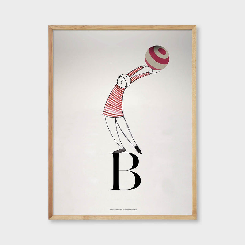  Circus Collection B is for Balance Artist Paul Clark The alphabet store 