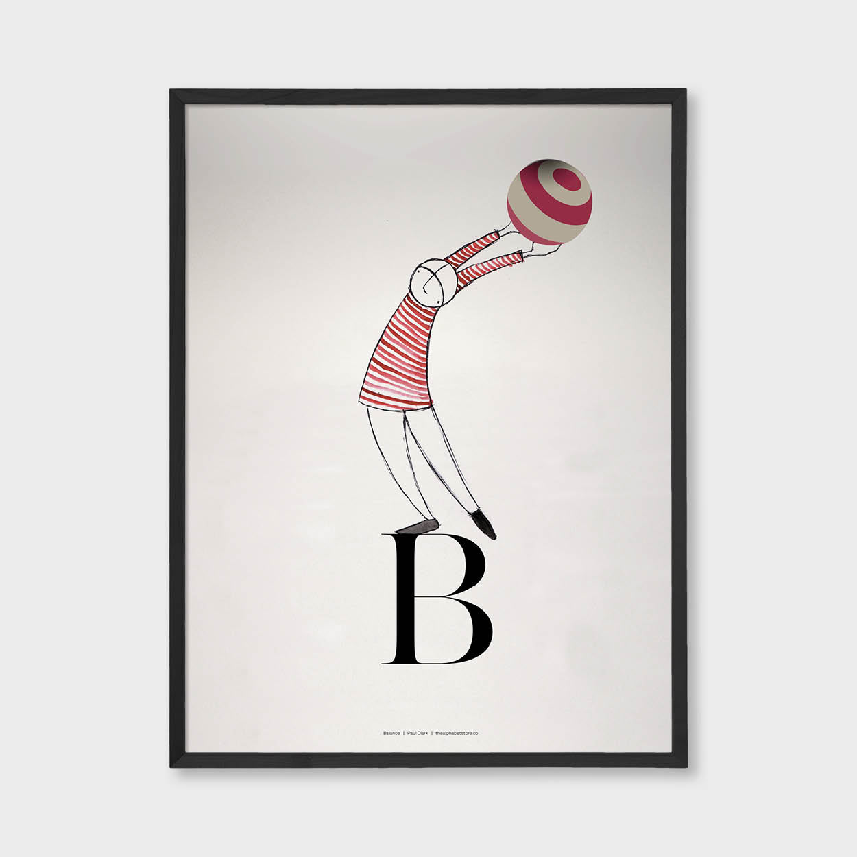  Circus Collection B is for Balance Artist Paul Clark The alphabet store 