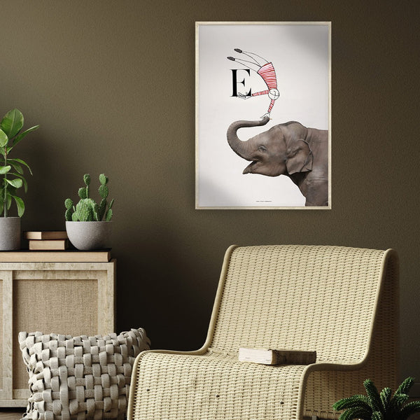 Circus Collection E is for Elephant modern interiors