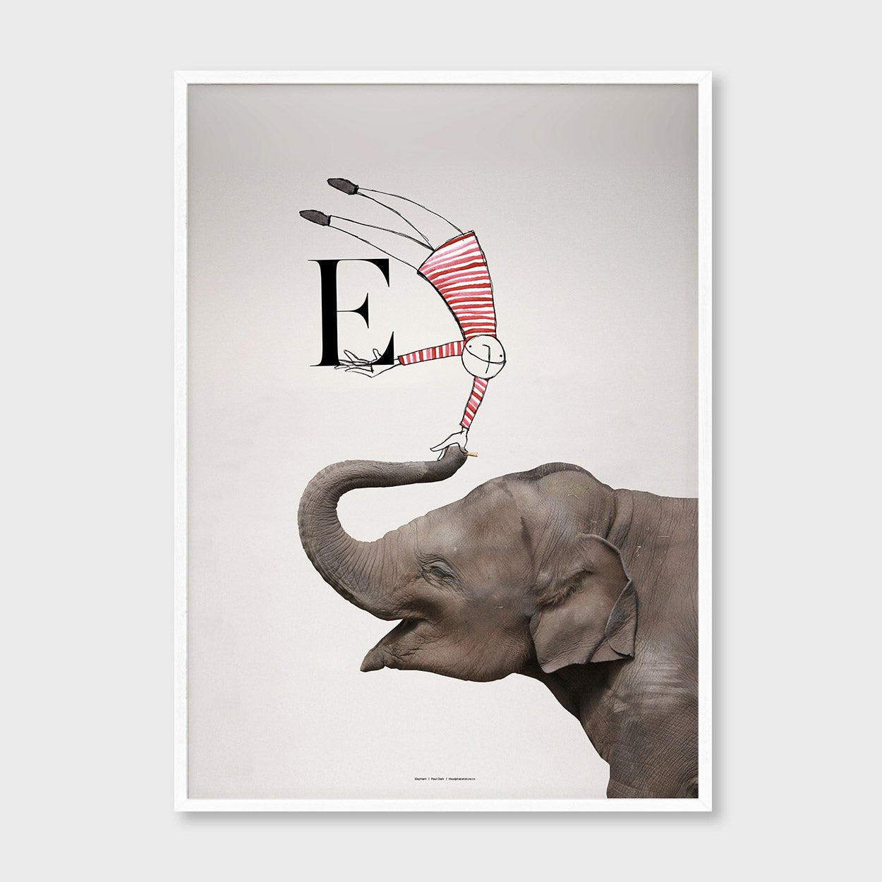  Circus Collection E is for Elephant Artist Paul Clark The alphabet store 