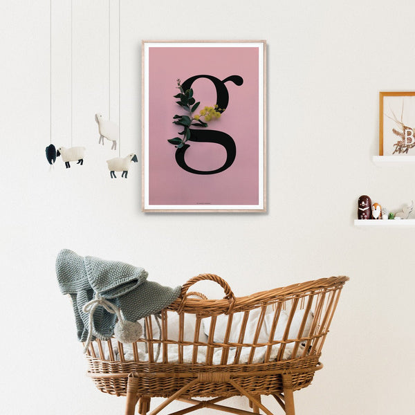 baby shower nursery gift for a girl art print