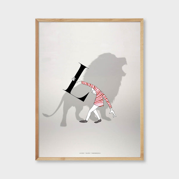  Circus Collection L is for Lion tamer Artist Paul Clark The alphabet store 