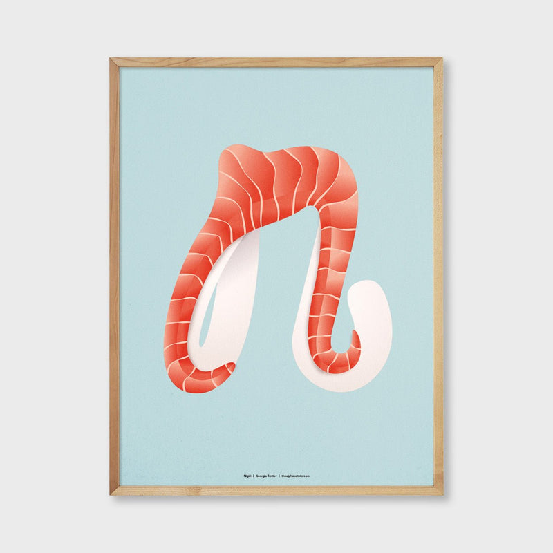 sushi art poster artwork pop art