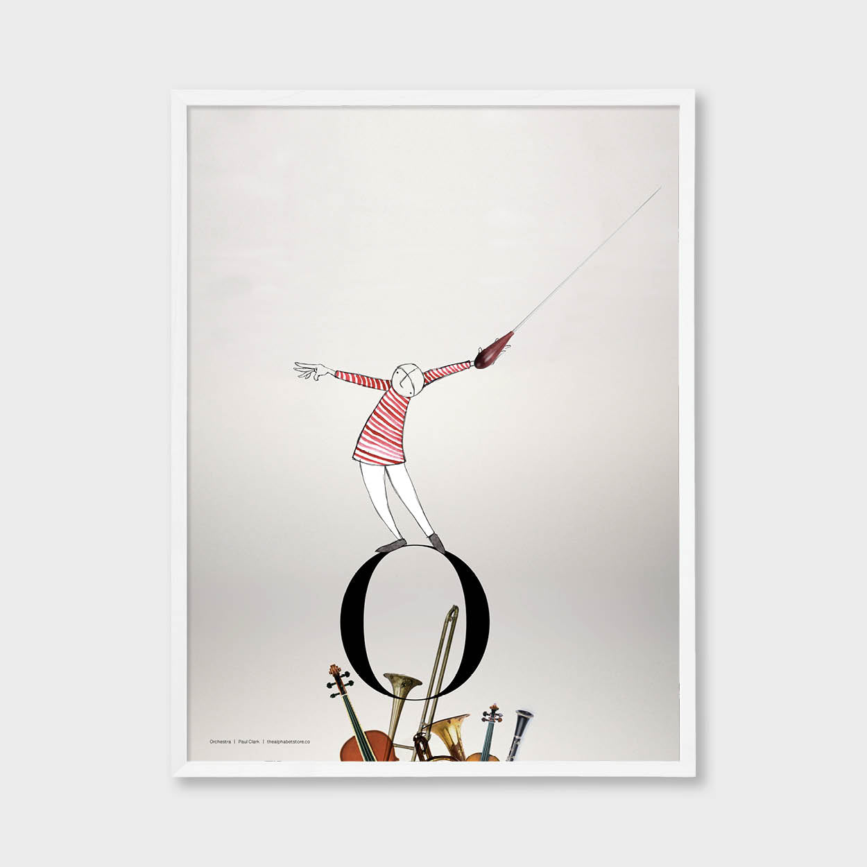  Circus Collection O is for Orchestra Artist Paul Clark The alphabet store 