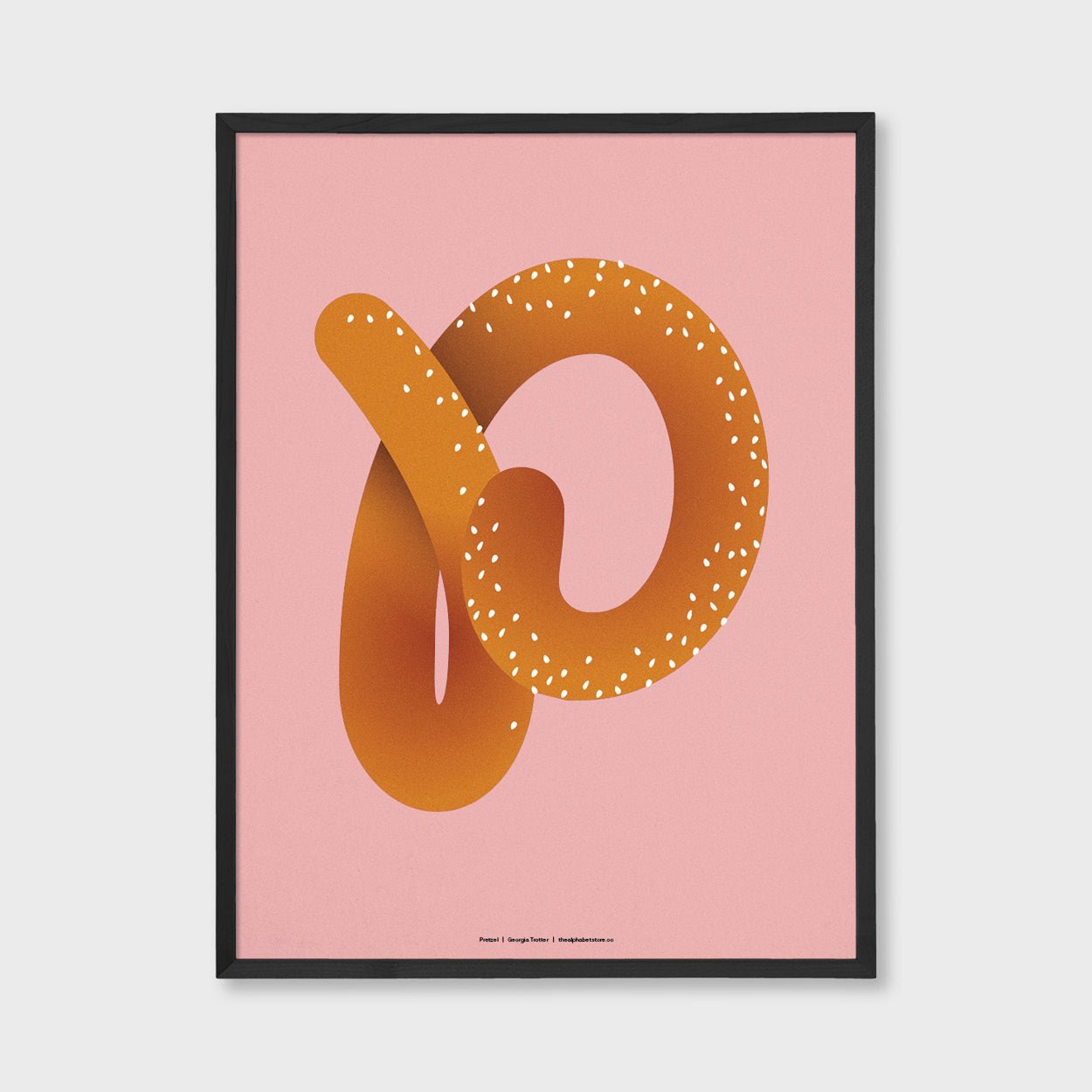  Extruded Food Collection Pretzel Artist Georgia Trotter The alphabet store 