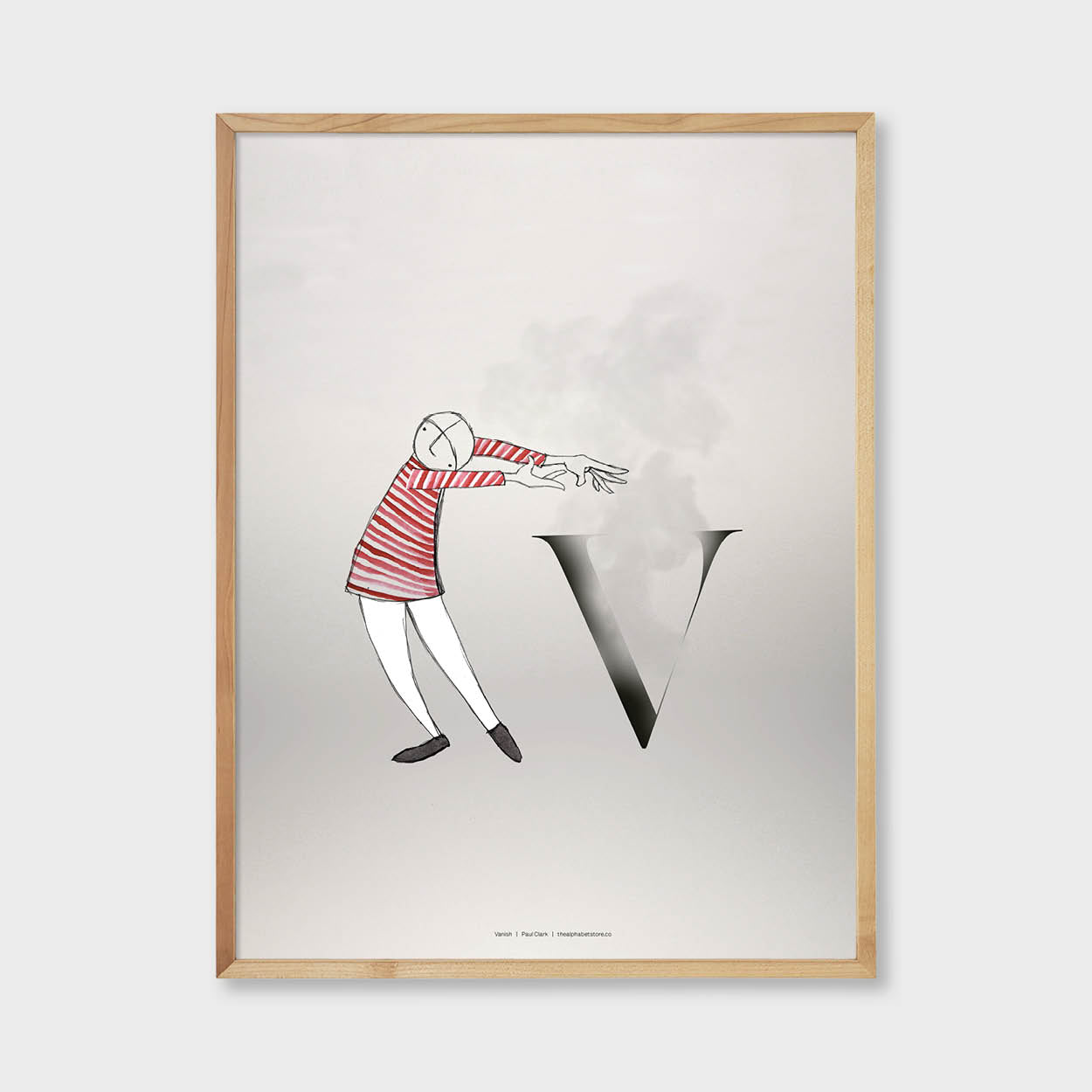  Circus Collection V is for Vanish Artist Paul Clark The alphabet store 