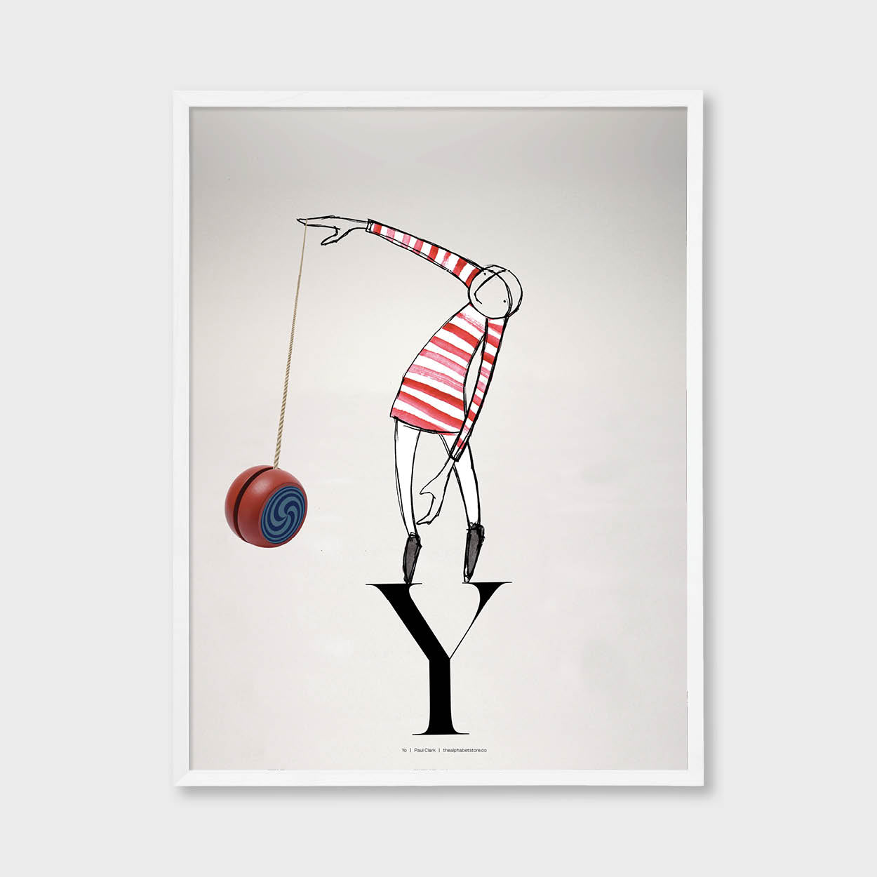  Circus Collection Y is for Yo Artist Paul Clark The alphabet store 